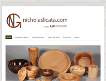 Tablet Screenshot of nicholaslicata.com